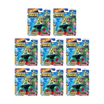 8PK Hot Wheels Monster Trucks 1.64 Scale Kids Toy Car Vehicle Assorted 3y+