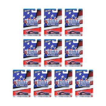 10PK Hot Wheels Celebration Vehicles 1:64 Scale Kids Mini Toy Cars Assorted 3y+
