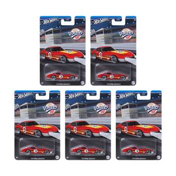 5PK Hot Wheels Vintage Vehicles 1:64 Scale Kid's Mini Toy Cars Assorted 3y+