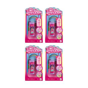 4PK Barbie Mini Barbieland Cutie Reveal Collectable Kids Doll Assorted 3.8cm 4y+