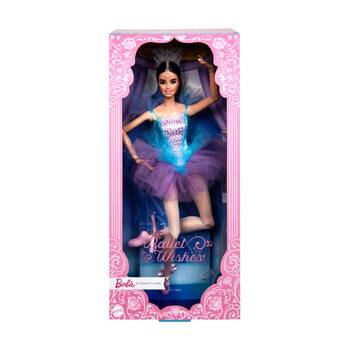 Barbie Signature Ballet Wishes Collectible Toy Doll W/ Tiara 6y+