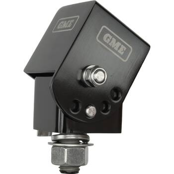 Gme Fold-Down CB Radio Antenna Mounting Bracket Stainless Steel Black
