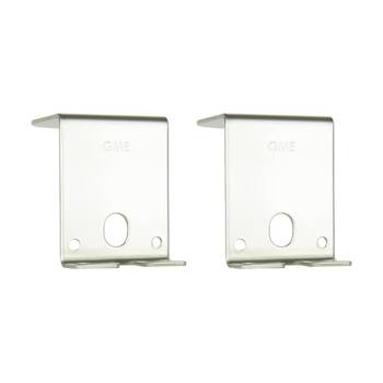2PK Gme Bonnet & Boot Z Bracket Stainless Steel Antenna Mount Bracket 2.0mm