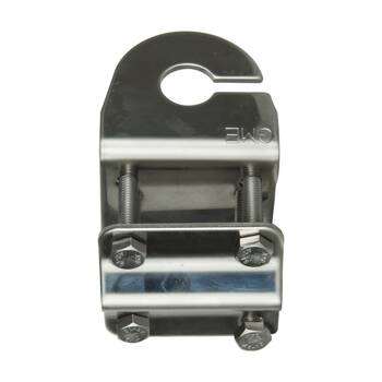 Gme 2.5mm Mirror Mount Bracket With Cable Slot Stainless Steel