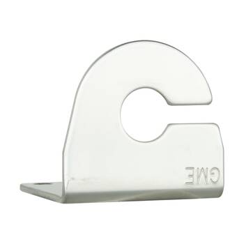 Gme 2.5mm L Bracket Stainless Steel Antenna Mounting Bracket With Cable Slot