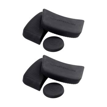 2x 3pc MasterCraft Silicone Pan Handle Sleeve Cooking Kitchen Set Black