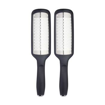 2PK MasterClass West Blade Handheld Lemon Zester W/ Handle Stainless Steel