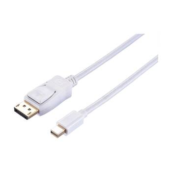 Comsol Mini DisplayPort Male-DisplayPort Male Cable 2 Metres White