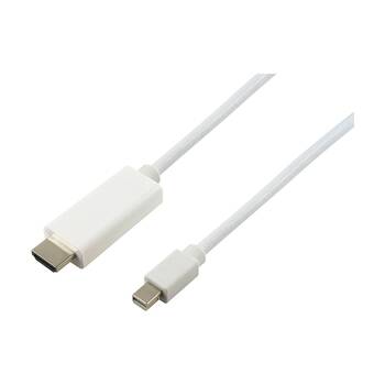 Comsol Mini DisplayPort Male-HDMI Male 4K@60Hz Active Cable 2 Metres White