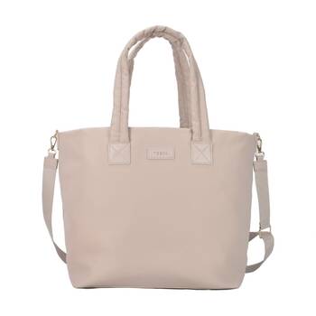 Tosca Women's Lightweight Large Nylon Metro Tote Travel Bag Pink Stone