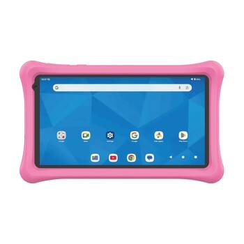 Laser Android 15 Tablet 4GB Ram 64GB Storage W/ Bumper Case 7 Inch Pink