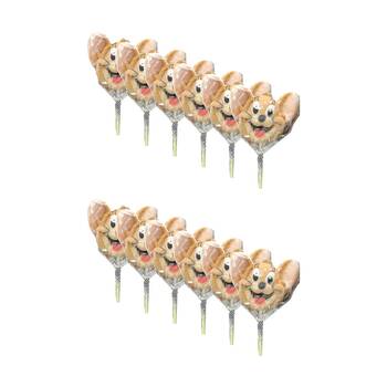 12PK Relkon Tom & Jerry Sugar Coated Marshmallow Pops 45g Assorted