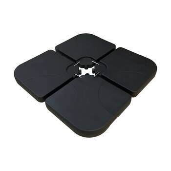 Oztrail Cantilever Umbrella Base HDPE Heavy Duty 50x50x7.5cm 15kg