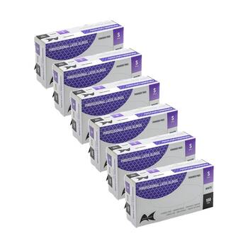 6x 100pc Artist Choice Powder Free Medical Food Grade Latex Gloves Small