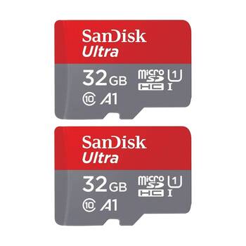 2PK Sandisk Micro SDHC 32GB A1 120Mb/s Class 10 SD Card