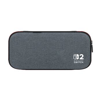 PowerA Dark Heather Grey Nintendo Switch 2 On-The-Go Slim Case