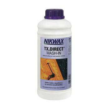 Nikwax TX Direct Wash-In Waterproofing For Outdoor Wet Weather Clothing 1L