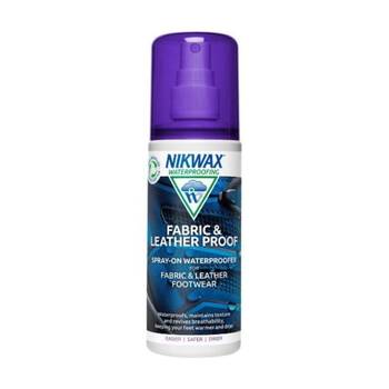Nikwax Fabric & Leather Proof Spray Waterproofing For Textile & Footwear 125ml