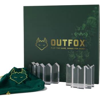 Out Fox Board Game Strategic Thinking Concentration Skills Family Fun