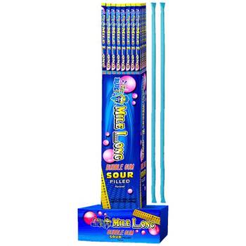 48PK Mile Long Ka-Bluey Mile-Long Bubblegum Sour Filled Candy 85g