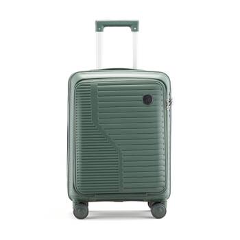 Paklite Contrail Small Luggage TSA Lock Laptop Fit Travel Green 46.5L