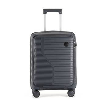 Paklite Contrail Sml Luggage TSA Travel Charcoal 46.5L 55x36x23.5cm