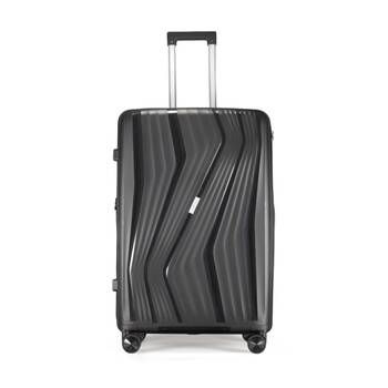  Paklite Cruise Large Luggage TSA Travel Black 122L  74x50x33cm