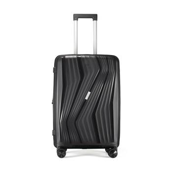  Paklite Cruise Medium Luggage TSA Travel Black 80L 65x44x28cm