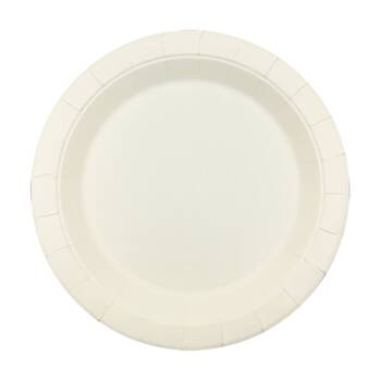 20x 50pc Partyware FSC Round Disposable Paper Plates Set 180mm White