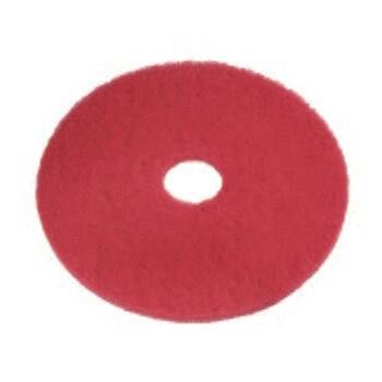 5pc Cleanstar Buffing & Shinning Floor Scrubber Pads 14 inch Red