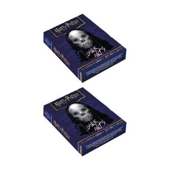 2x Aquarius Harry Potter Dark Arts Playing Cards Deck Game Multicolour