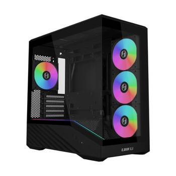 Lian Li Vector Mini V100 PC Case Tempered Glass ARGB Strip High Airflow Black