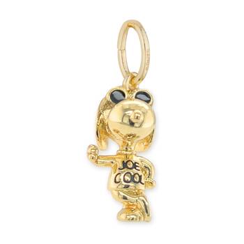 Couture Kingdom Peanuts Snoopy Joe Cool Charm Jewellery Accessory Gold