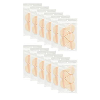 12x 5pc Braz Makeup Angled Powder Puff Sponge Applicator Beauty Accessory Set