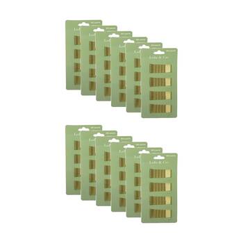 12x 60pc Lola & Co Regular Bobby Pin Set Women's Hair Accessories Blonde