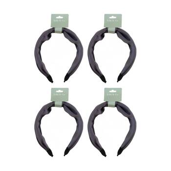 4PK Lola & Co Knot Headband Women's Hair Accessories Assorted