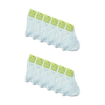 12PK Lola & Co Quick Dry Hair Head Wrap Towel Microfibre Pattern Assorted