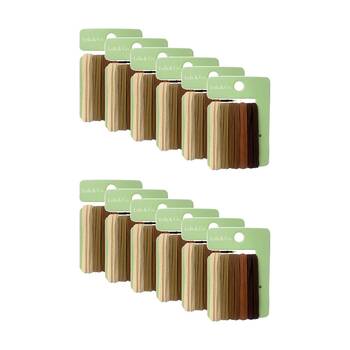 12x 5pc Lola & Co Extra Thick Hair Tie Set Women's Accessories Assorted