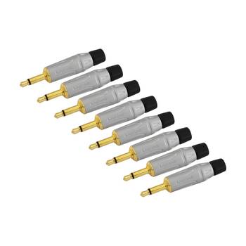 8PK Amphenol 3.5mm Mono Phono Gold Plug Contact Plating Connector
