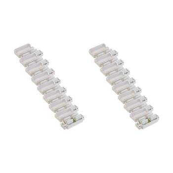16PK Doss Cat5E Inline Coupler Punch Down Joiner Surface Mount Plastic Terminal