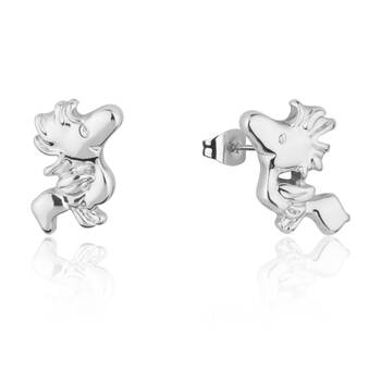 Couture Kingdom Peanuts Woodstock Stud Earrings Jewellery Silver