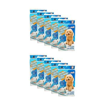 10x 15pc Braz Puppy Obedience Toilet Training Super Absorbent Pads 56x56cm