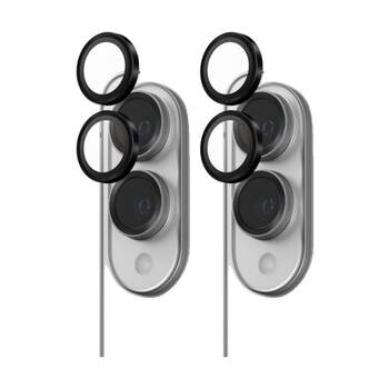 2PK Panzer PanzerGlass Hoops Lens Protector- Samsung GS25 Edge - Black