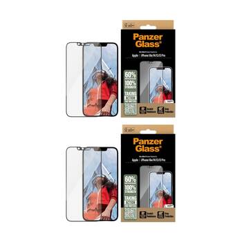 2PK Panzer PanzerGlass Classic Fit SP - iPhone 13/13Pro/14/16e Clear