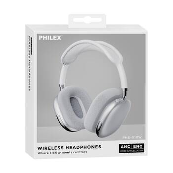 Sansai Wireless Bluetooth Headphones ANC Ultra Lightweight Foldable