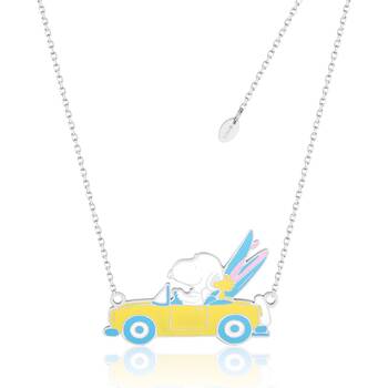 Couture Kingdom Peanuts Snoopy Surfs Up Necklace Jewellery Accessory Silver