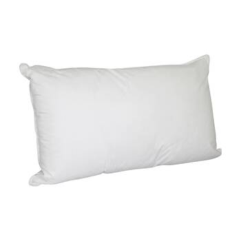 4PK Odyssey Living Microlush Pillow 900gsm White Standard High Support