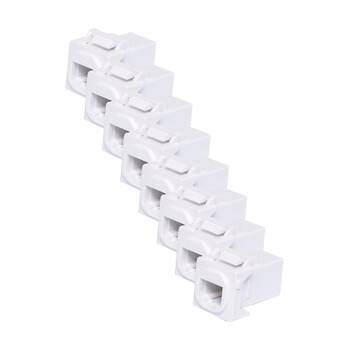8PK Dual Cat6 Mechanism Socket Rj45 Joiner Suits Clipsal Pk4555 Network RJ45