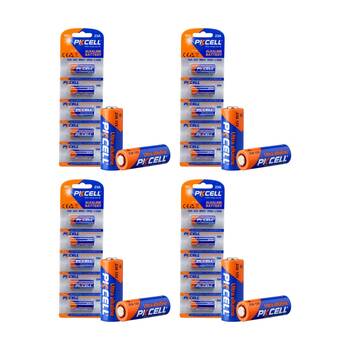 4x 5pc Pkcell 12V Alkaline 23A Battery No Mercury Pack 5 Free PKCELL Batteries