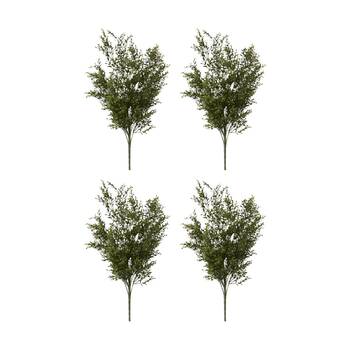 4PK E Style Boxwood Bush Realistic Artificial Plant Indoor Green 59x53x78cm